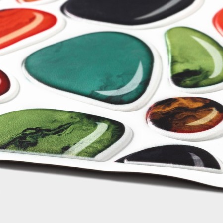 Rug -shaped shares "Mineral", 40 × 59 cm-3