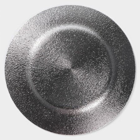 Black dining plate Magistro "Caramel. Red ", d = 27 cm, red color-3