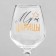 A set of glasses for the wine "Tsar and Queen" 350 ml, 2 pieces