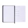 Dated diary 2025, A6+, 176 sheets "Lyon", solid cover, pancake embossing, with liesa, block 80 g/m2, black