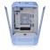 The housing Themaltake The Tower 300 Hydrangea Blue without PSU Miniitx 7x120mm 5x140mm 2xusb3.0 1070400