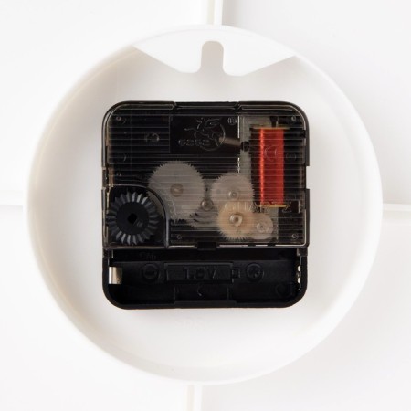 Wall clock, series: interior, "roses", smooth move, d-45 cm-3
