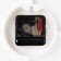 Wall clock, series: interior, "roses", smooth move, d-45 cm