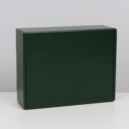 Gift folding box, packaging, "Emerald", 27 x 21 x 9 cm-4