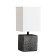 Fiori table lamp, 1x40W E14, black color