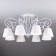 Severina 8x40W E14 chandelier