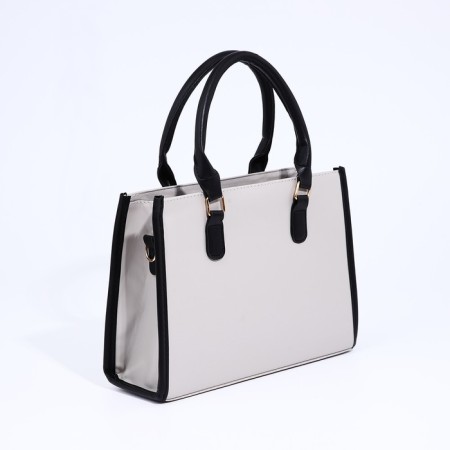 Bag Women's Tout with zipper, gray color-3
