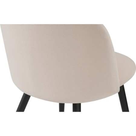 GABI Metal Metal Metal Carcass/velor, black/beige 49x53x79 cm-4