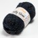 Yarn 70% acrylic, 30% silk "Softy Shine" 50 g 85 m color 44 Black night