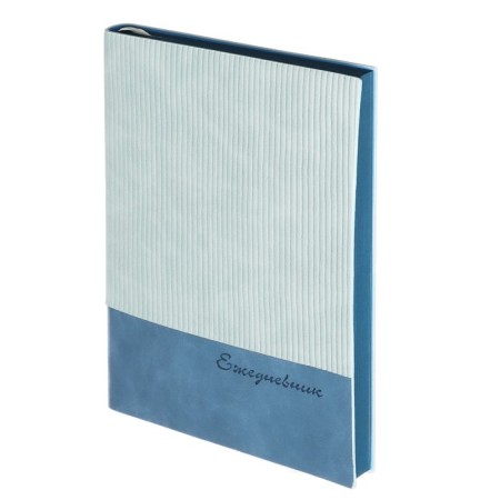 The diary is undathed, PVC cover, A5 format, 140 sheets in a cage, tinted cut, mix-2