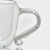 Glass mug with double walls Magistro "Diamond", 200 ml