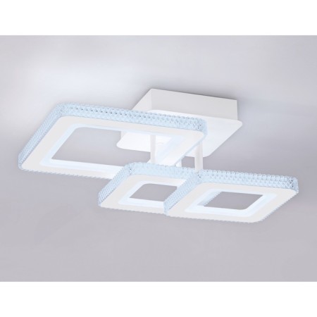 LED ceiling LED Ambrella Acrylica Original FA8877 with a remote control, 62W, LED, white, transparent color-3