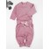 Blood wool and sliders children's fashion, height 86 cm, pink color