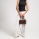 Lightning bag bag, brown color