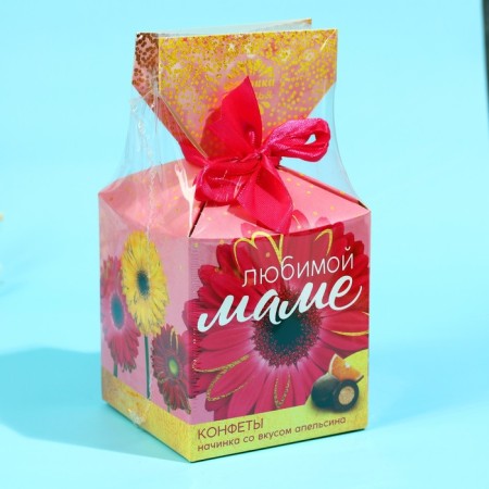 Chocolate sweets "Beloved Mom", in a box-confue, 150 g-4