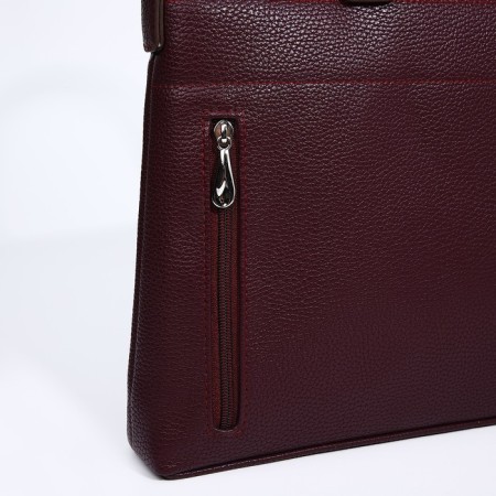 Business Business Textura, large size, burgundy color-3