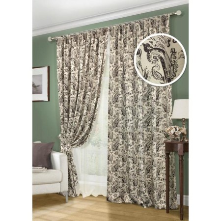 Set of curtains Paisley -S, size 400x280 cm, tulle - 450x280 cm