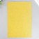 Foamiran "yellow shine" 2 mm A4 format (set of 5 sheets)