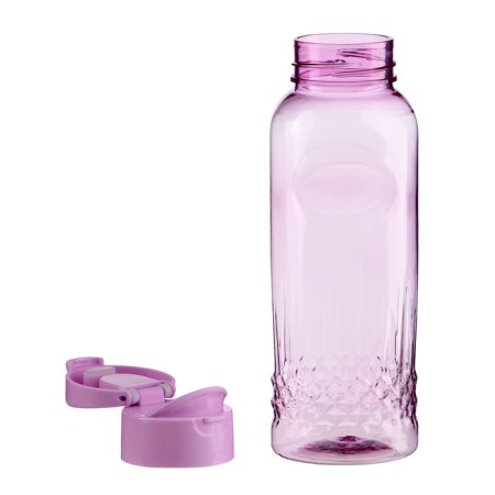 Sports water bottle, 650 ml, Flores, 4.7 x 22 x 7 cm, lilac-1