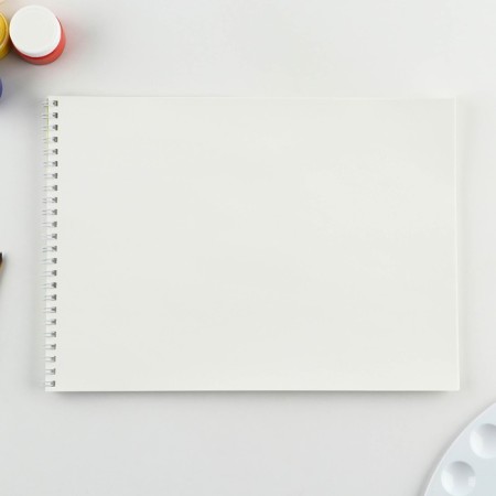 Album for drawing A4 32 sheets on the spring “September 1: animals” cover 200 g/m2, paper 100 g/m2-1