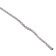 Knitting cord "Classic" without a core 100% polyester width 4mm 100m (St. Equal)