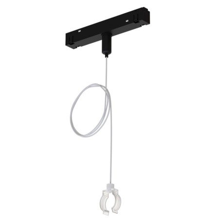 Supporter to the busbard (track) Linea Optima for the flexible neon Loop A492206, 1.6x12.7x1.8 cm, black-3