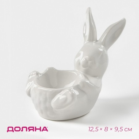 Top for eggs "Bunny", 12.5 × 8 × 9.5 cm