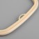 Figs for embroidery, flexible rectangle, 22 × 18 cm, beige color