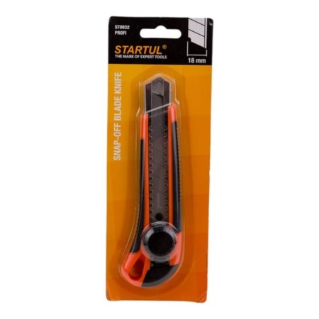 Universal knife Startul ST0932, plastic case, metal guide, 18 mm-3