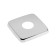 Decorative reflector Masterprof Isa. 131504, 1/2 ", 60x20x6 mm, square, stainless steel, chrome