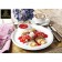 Tea steam porcelain Wilmax Olivia, 2 items: a cup 250 ml, a saucer d = 15 cm, white color