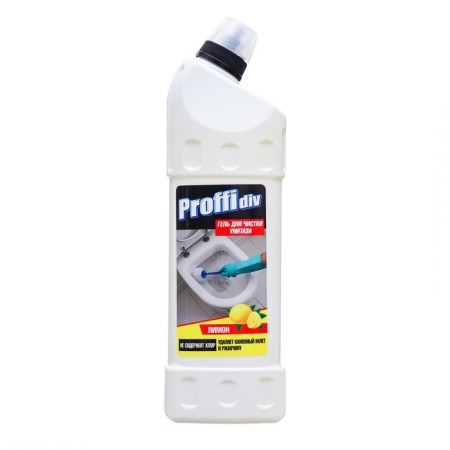 PROFFIDIV toilet cleaning tool, lemon, 1 liter