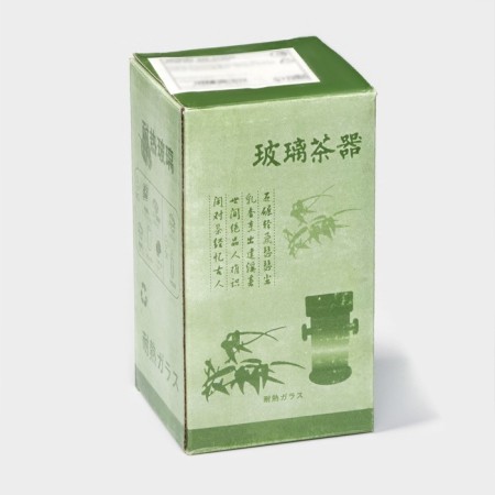 Glass flap for brewing tea "Mountain landscape", 200 ml, 7 × 6 × 10.7 cm, Mix drawing-8