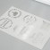 Stickers (stickers) "Handmade" 10x15 cm, color silver, 5-317
