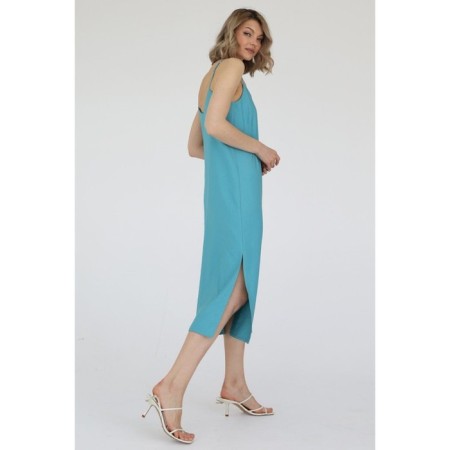 Dress in linen style, size 42-2