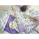 LavenDer mittens, size 18x30 cm, purple color