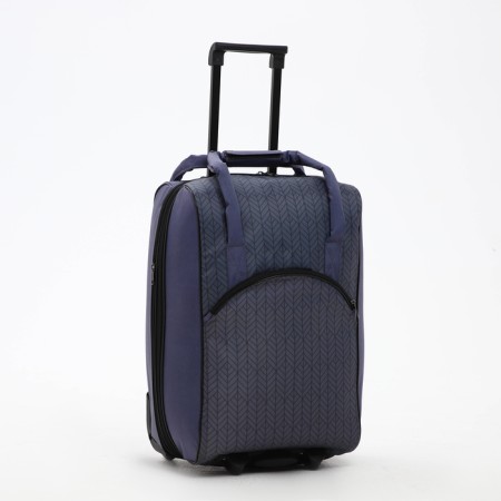 Lightning suitcase, road bag, set 2 in 1, color gray color-2