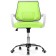 Children's armchair Ergoplus metal/fabric, chrome/green 61x55x84 cm