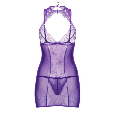 Combinations and Thong Candy Girl Scarlett, OS size, purple color-3
