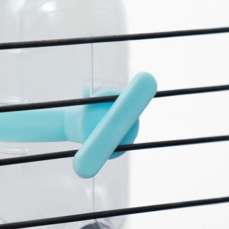 Drill for rodents with a metal nose, 60 ml, transparent with blue mount-4