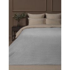 Texrepublic blanket, size 150x200 cm, gray color