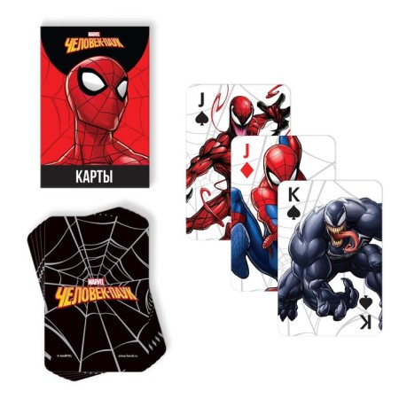 Cards Playing Spider-Man, Marvel-1