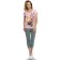 Female pajamas, size s, color Rose
