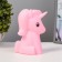 Nightmare cute LED unicorn from batteries mix 6.5x8.5x12 cm Risalux