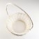 Wicker basket, 34x34x16x44 cm, white, willow