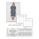 Women's dress, size 64, dark blue color