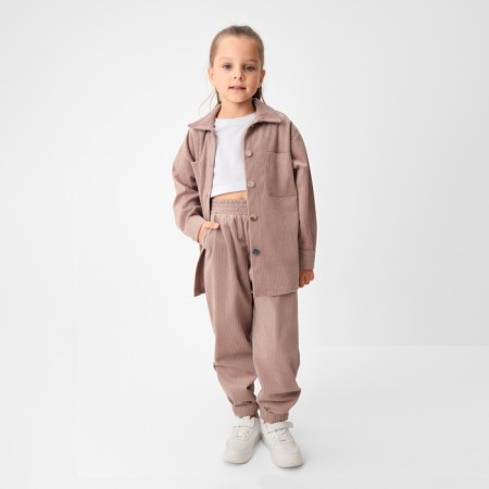 Kids Kaftan "Velvet", p. 34 (122-128), dusty pink-1