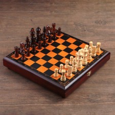 Wooden chess 
