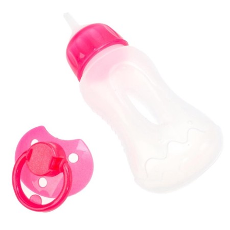 Doll - Interactive navel for the girl “Anechka” 35 cm, drinks, pisses, closes eyes, 4 accessories, 50 sounds-5