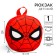 Baby plug backpack, 18.5 cm x 5 cm x 18.5 cm "Spider-Men", Spider-Man